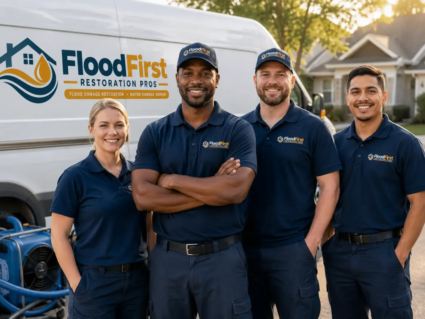 Flood Damage Restoration company in Burr Oak, MI